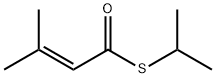 ISOPROPYL 3-METHYLTHIO-2-BUTENOATE Struktur