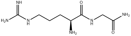 H-ARG-GLY-NH2 · SULFATE, 34367-76-5, 结构式