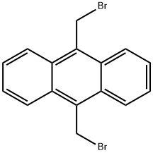 9,10-Bis(bromomethyl)anthracene Structure