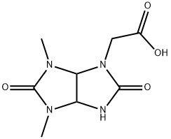 (4,6-DIMETHYL-2,5-DIOXO-HEXAHYDRO-IMIDAZO-[4,5-D]IMIDAZOL-1-YL)-ACETIC ACID Structure