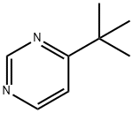 Pyrimidine, 4-(1,1-dimethylethyl)- (9CI) Structure