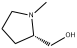 (2S)-1-メチルピロリジン-2-メタノール 化学構造式