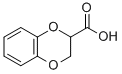 1,4-苯并二噁烷-2-羧酸, 34385-93-8, 结构式