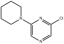 2-CHLORO-6-PIPERIDIN-1-YLPYRAZINE Structure