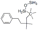1,1,3,3,3-ペンタメチル-1-(2-フェニルエチル)プロパンジシロキサン 化学構造式