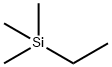 トリメチルエチルシラン 化学構造式