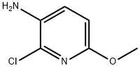 2-クロロ-6-メトキシ-3-ピリジンアミン 化学構造式