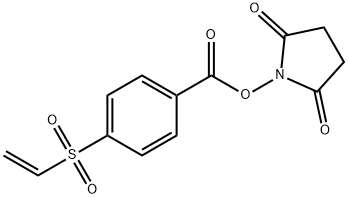 4-(Ethenylsulfonyl)benzoic Acid 2,5-Dioxo-1-pyrrolidinyl Ester Structure