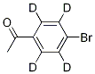 4-BroMophenyl-d4 Methyl Ketone Structure