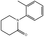 1-O-TOLYL-PIPERIDIN-2-ONE Struktur