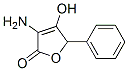 2(5H)-Furanone,  3-amino-4-hydroxy-5-phenyl- Structure