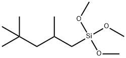 ISOOCTYLTRIMETHOXYSILANE Struktur