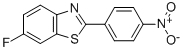 6-FLUORO-2-(4-NITROPHENYL)BENZOTHIAZOLE Structure