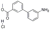 Methyl 3'-aMinobiphenyl-3-carboxylate hydrochloride Structure