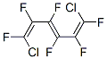 1,6-Dichloro-1,2,3,4,5,6-hexafluoro-1,3,5-hexatriene Struktur