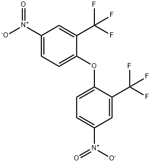 1,1'-OXYBIS[4-NITRO-2-TRIFLUOROMETHYLBENZENE] 结构式