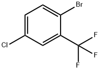 2-溴-5-氯三氟甲苯, 344-65-0, 结构式