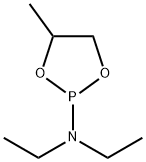 N,N-Diethyl-4-methyl-1,3,2-dioxaphospholan-2-amine Struktur