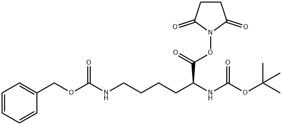 BOC-LYS(Z)-OSU, 34404-36-9, 结构式