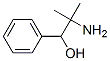 2-AMINO-2-METHYL-1-PHENYL-PROPAN-1-OL 结构式
