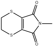N-METHYL-3,6-DITHIA-3,4,5,6-TETRAHYDROPHTHALIMIDE Structure