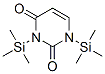 1,3-Bis(trimethylsilyl)uracil 结构式