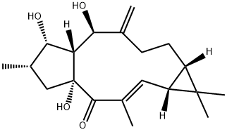 千金子二萜醇,34420-19-4,结构式