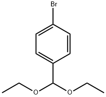 4-溴苯甲醛二乙基缩醛,34421-94-8,结构式