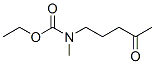 Carbamic  acid,  methyl(4-oxopentyl)-,  ethyl  ester  (9CI) Struktur