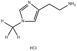 NT‐メチル‐D3‐ヒスタミン二塩酸塩 化学構造式