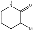 3-bromopiperidin-2-one Structure
