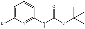 (6-BROMO-2-PYRIDINYL)-CARBAMIC ACID,1,1-DIMETHYLETHYL ESTER 化学構造式