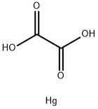 しゅう酸水銀(II) 化学構造式