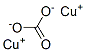 Carbonic acid, copper(1++) salt Structure