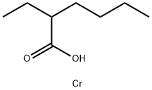 CHROMIUM (III) 2-ETHYLHEXANOATE Struktur