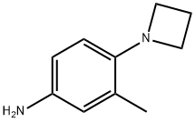 Benzenamine, 4-(1-azetidinyl)-3-methyl- (9CI) Structure