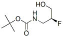 Carbamic acid, [(2S)-2-fluoro-3-hydroxypropyl]-, 1,1-dimethylethyl ester (9CI) Struktur