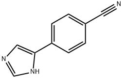 4-(1H-IMIDAZOL-4-YL)-BENZONITRILE Structure