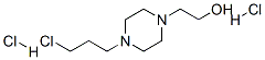 4-(3-氯丙基)哌嗪-1-乙醇二盐酸盐,3445-00-9,结构式