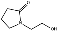 N-羟乙基-2-吡咯烷酮, 3445-11-2, 结构式