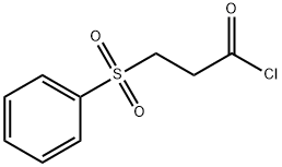 3-(苯磺酰基)丙醇基氯化物 结构式