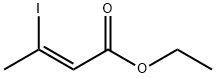 (Z)-3-碘-2-丁烯酸乙酯, 34450-62-9, 结构式