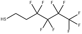 3,3,4,4,5,5,6,6,6-九氟-1-己硫醇, 34451-25-7, 结构式