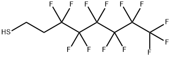 1H,1H,2H,2H-全氟辛硫醇 结构式