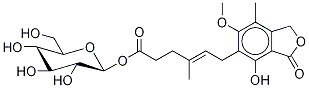 Mycophenolic Acid Acyl-b-D-glucoside Struktur