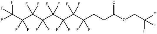 2,2,2-Trifluoroethyl  2H,2H,3H,3H-perfluoroundecanoate Structure
