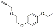 Benzene, 1-ethoxy-4-[2-(2-propynyloxy)ethoxy]- (9CI) Struktur