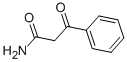 3-oxo-3-phenyl-propanamide 化学構造式