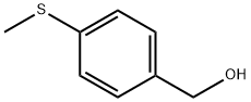 对甲硫基苯甲醇,3446-90-0,结构式