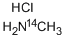 METHYLAMINE HYDROCHLORIDE, [14C] 化学構造式